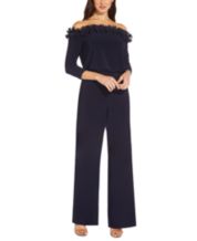 Off the shoulder capri deals jumpsuit