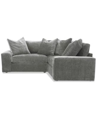 Michola 2-Pc. Fabric L-Shape Sectional Sofa