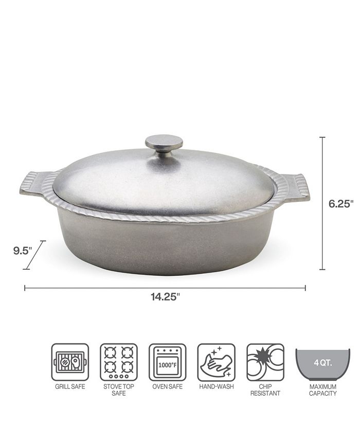 Wilton Armetale Gourmet Grillware Chili Pot with Lid Macy's