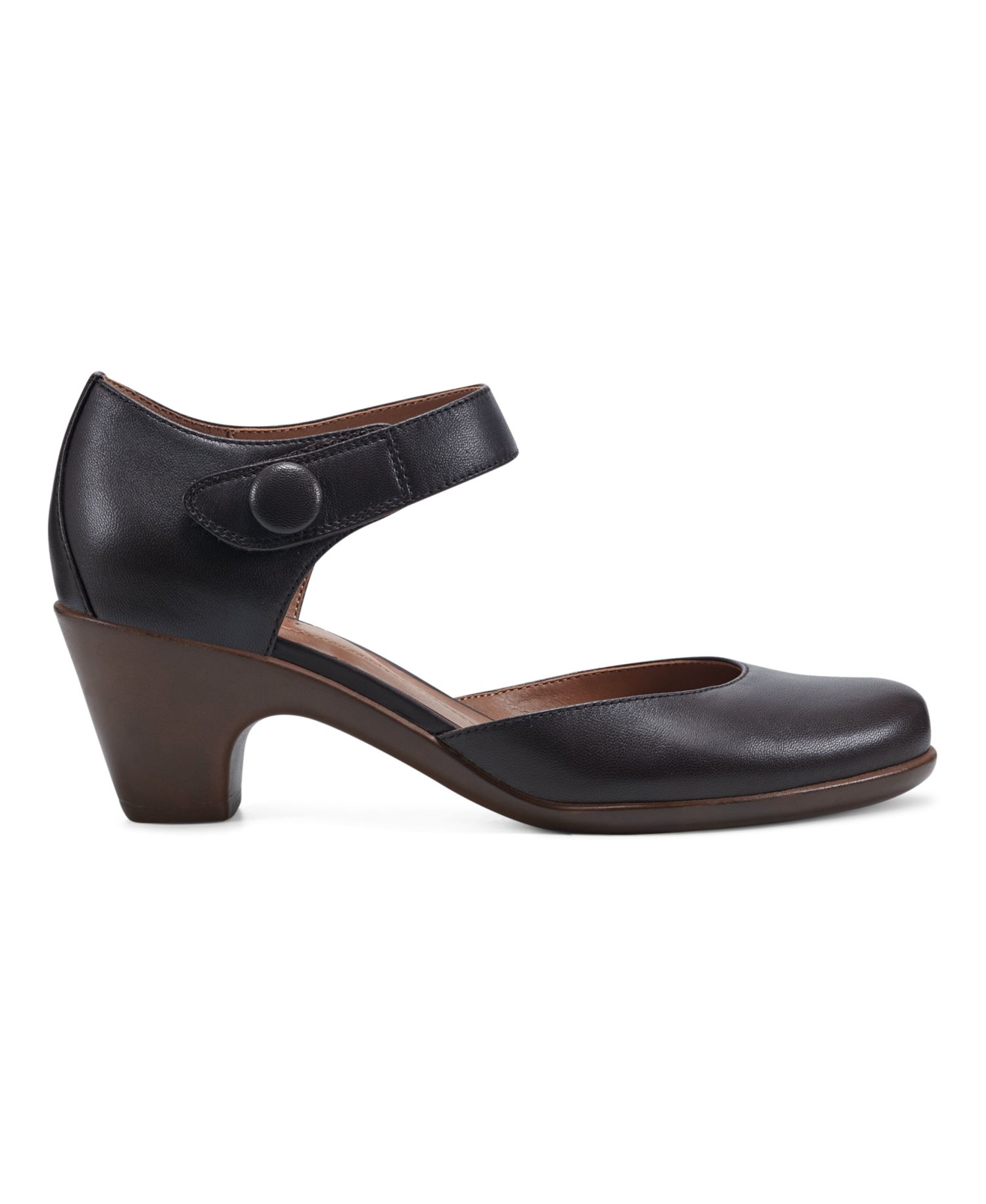 Women's Clarice Mary Jane Block Heel Pumps