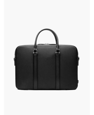 Men's Manhattan Monochrome Leather Briefcase