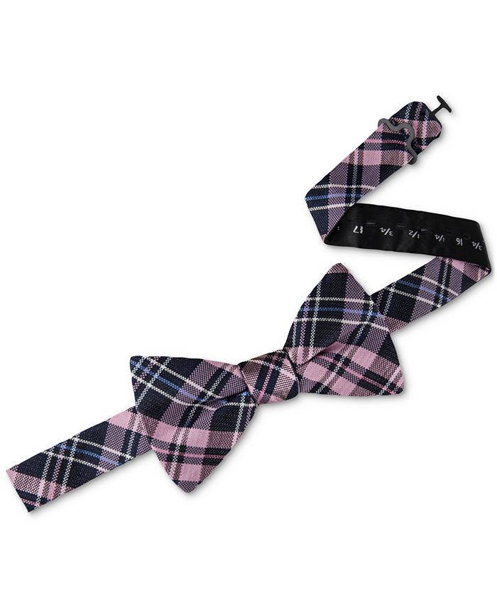 Tommy Hilfiger Men's Tartan Plaid Bow Tie & Pocket Square Set - Macy's