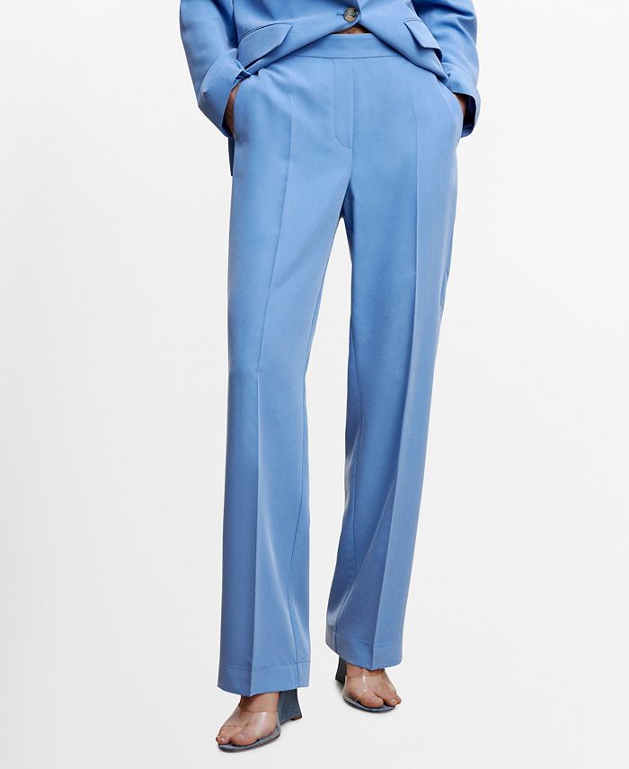 MANGO Women's Modal Suit Trousers - Macy's