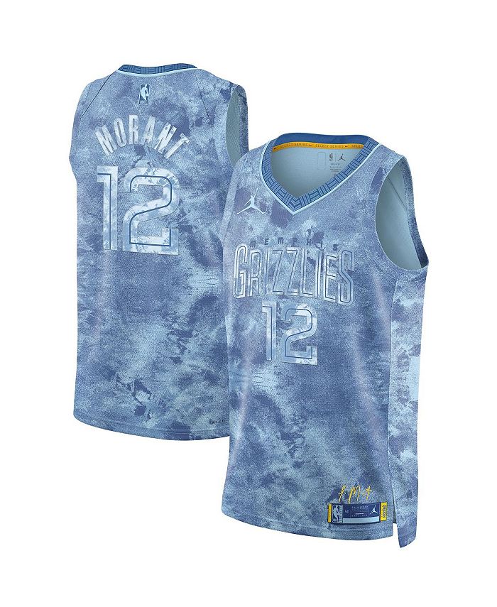 Ja Morant Memphis Grizzlies Club Men's Nike NBA Pullover Hoodie 'Navy