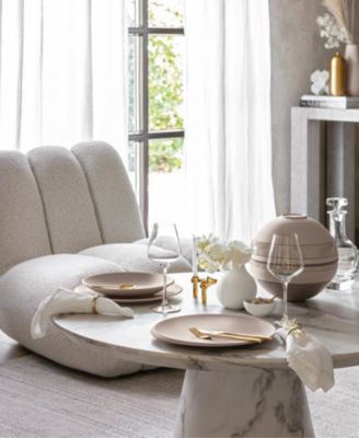 New Moon Beige Oversized Dinner Plate