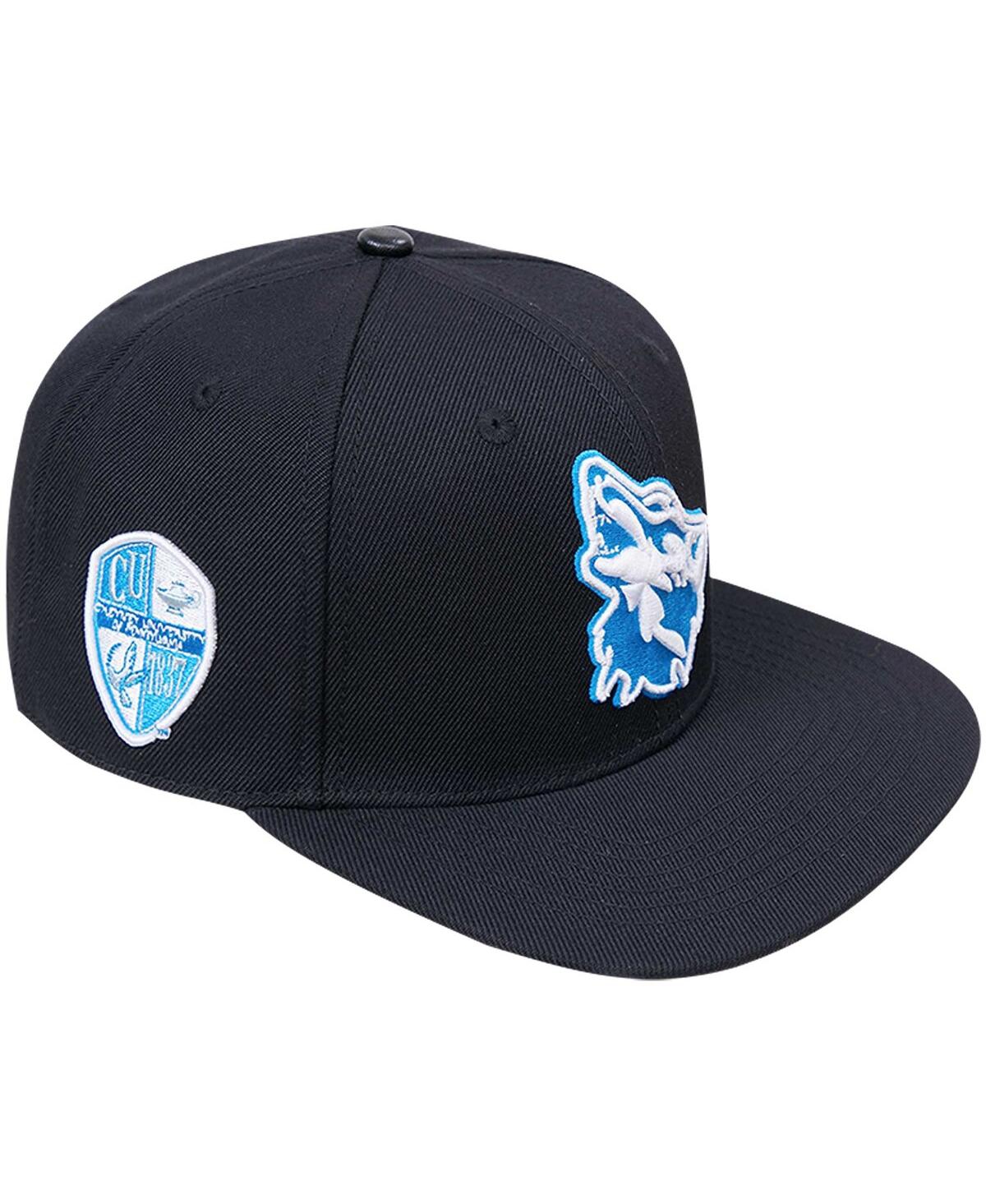 Shop Pro Standard Men's  Black Cheyney Wolves Arch Over Logo Evergreen Snapback Hat