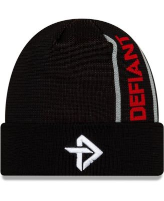 Men's New Era Black Toronto Defiant Cuffed Knit Hat - Macy's
