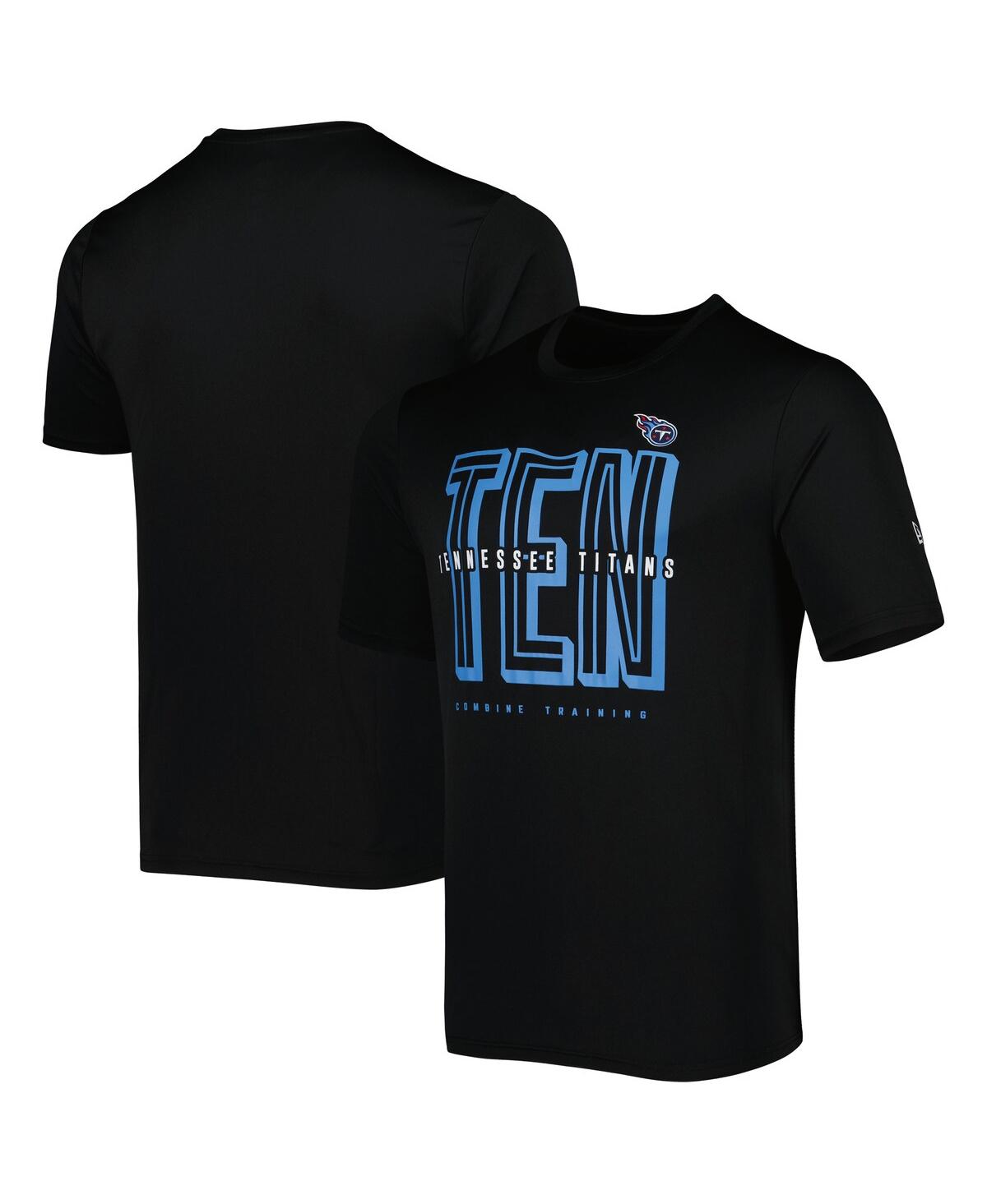 Shop New Era Men's  Black Tennessee Titans Scrimmage T-shirt