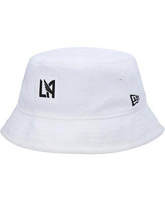 New Era Men's White LAFC Bucket Hat - Macy's