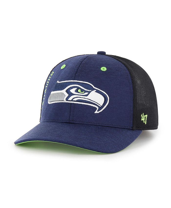 47 Brand Men's College Navy Seattle Seahawks Pixelation Trophy Flex Hat -  Macy's