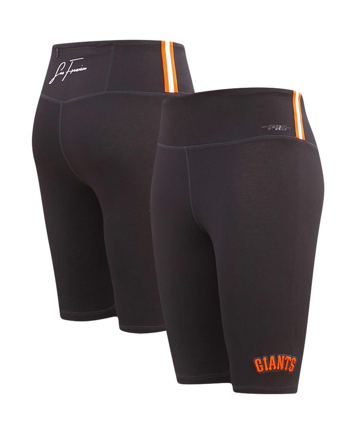 Shop Pro Standard Women's  Black San Francisco Giants City Scape Bike Shorts