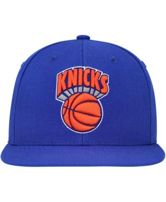 Men's Blue New York Knicks Hardwood Classics MVP Team Ground 2.0 Fitted Hat