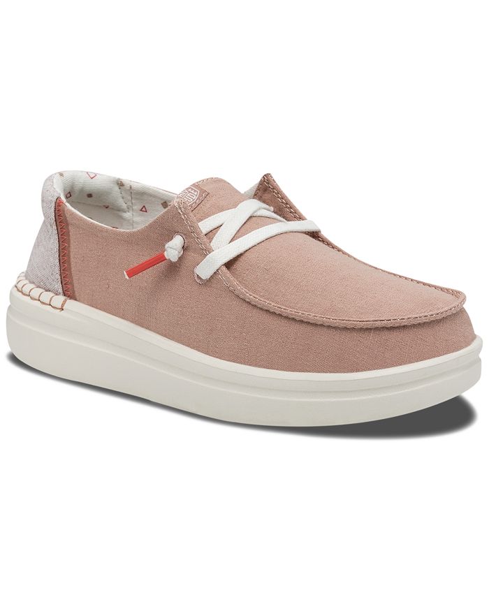 Hey Dude Women's Wendy Rise Casual Moccasin Sneakers from Finish Line -  Macy's