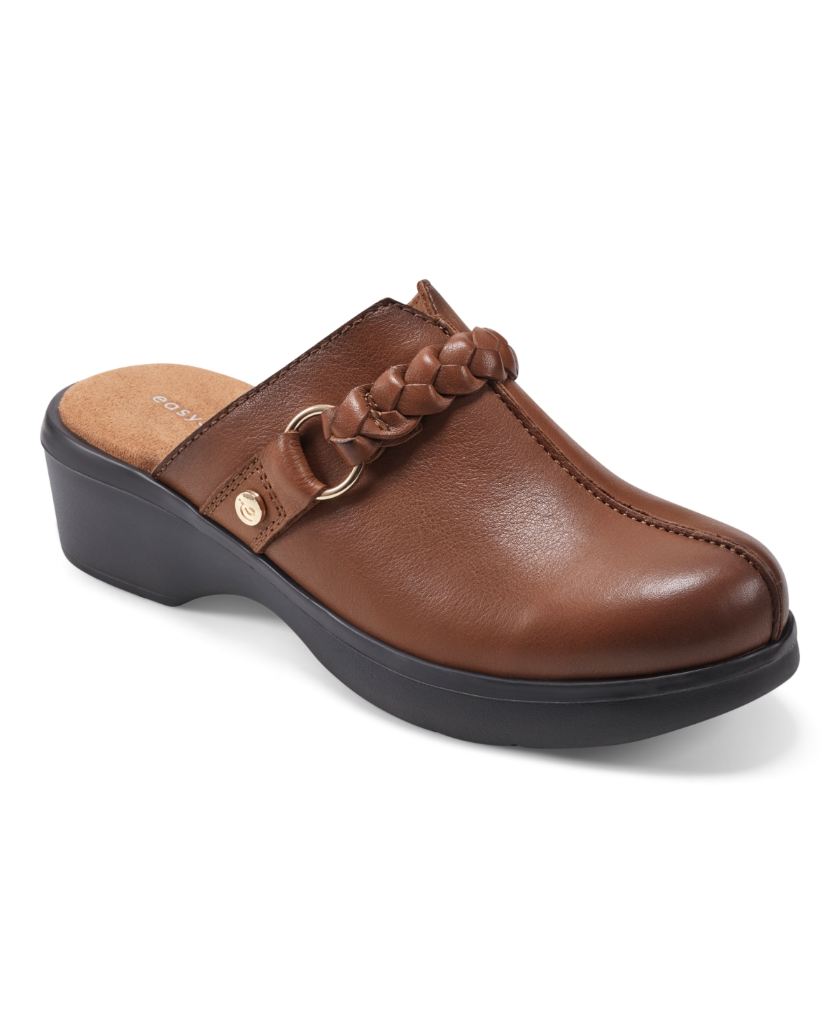 EASY SPIRIT WOMEN'S PENELOPE BRAIDED SLIP-ON MULES 