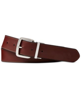 小物 POLO Ralph lauren mesh leather belt Pony Plaque Leather Belt | Ralph Lauren