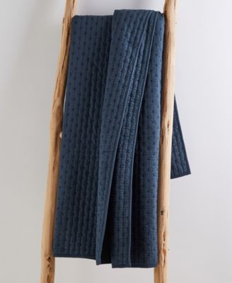 Cross Stitch Reversible Quilted Throw, 50" x 60"