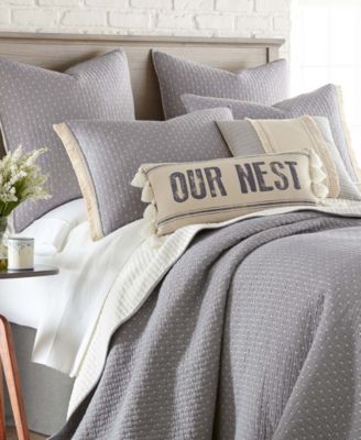 Cross Stitch Stitching 2-Pc. Quilt Set, Twin/Twin XL