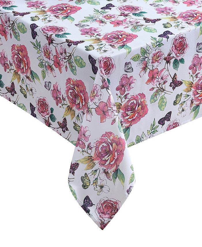 Laura Ashley Easy Care Tablecloth, 60" x 84", Service for 6 Macy's