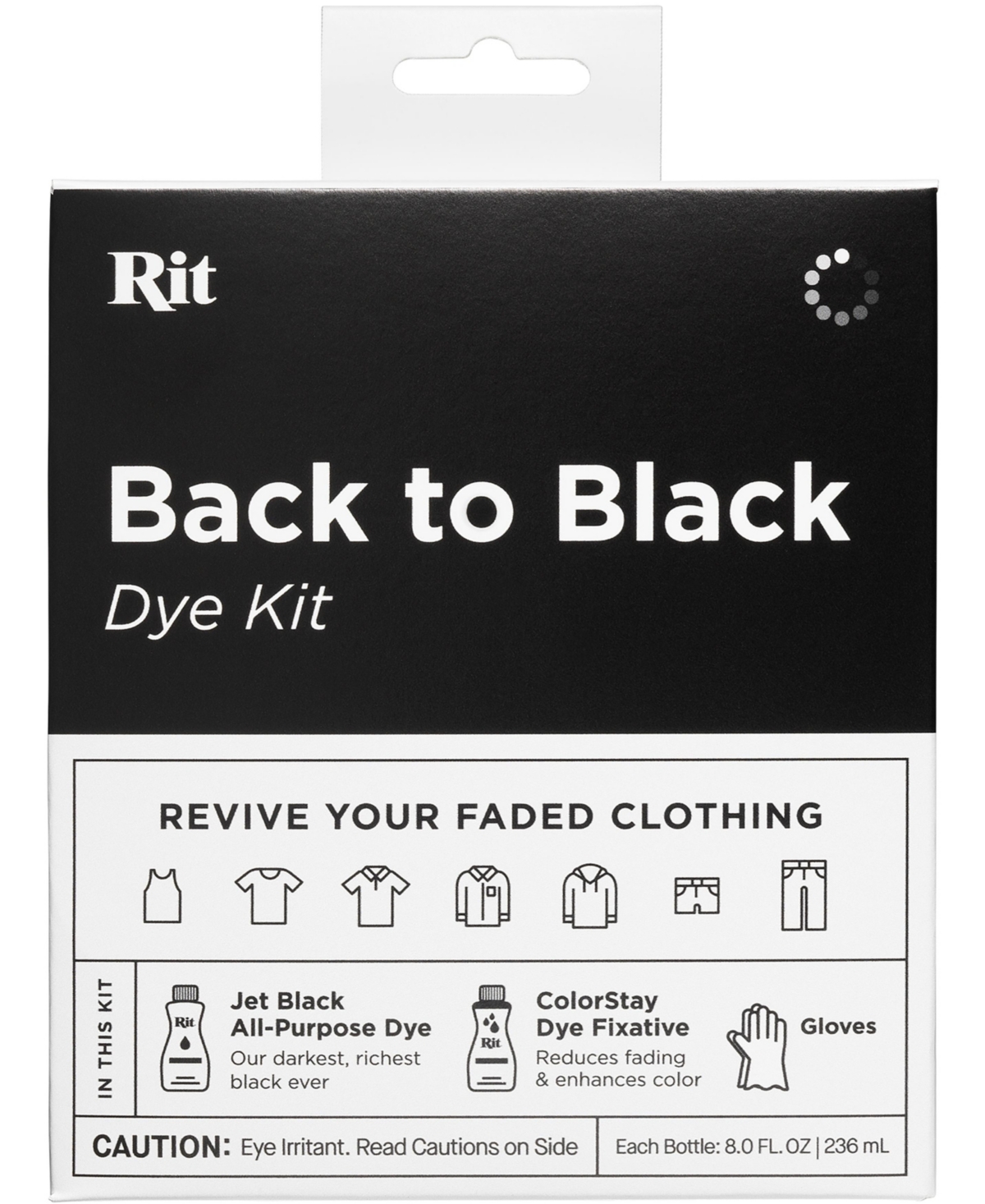 Rit Tie-Dye Kit-Back To Black