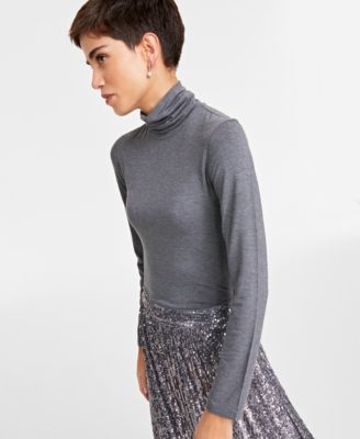 Women's Modal Long Sleeve Turtleneck, Created for Macy's