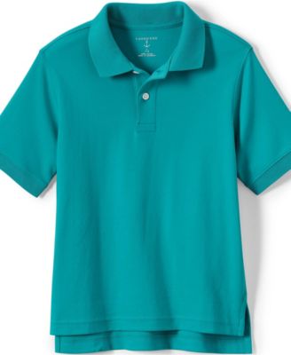 Boys Short Sleeve Interlock Polo Shirt