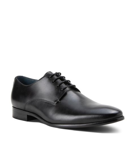 Мужское платье Blake McKay Fairfax Dress Lace-Up Plain Toe Derby Leather, цвет: Чёрный