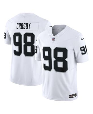 Men's Maxx Crosby White Las Vegas Raiders Vapor F.U.S.E. Limited Jersey