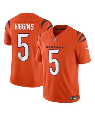 Men's Tee Higgins Orange Cincinnati Bengals Vapor F.U.S.E. Limited Alternate 1 Jersey