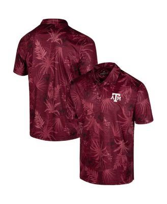 Men's Maroon Texas A&M Aggies Big and Tall Palms Polo Shirt