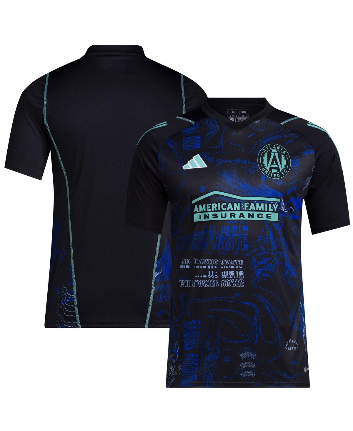 Men's adidasAtlanta United Fc 2023 One Planet Replica Jersey - Black