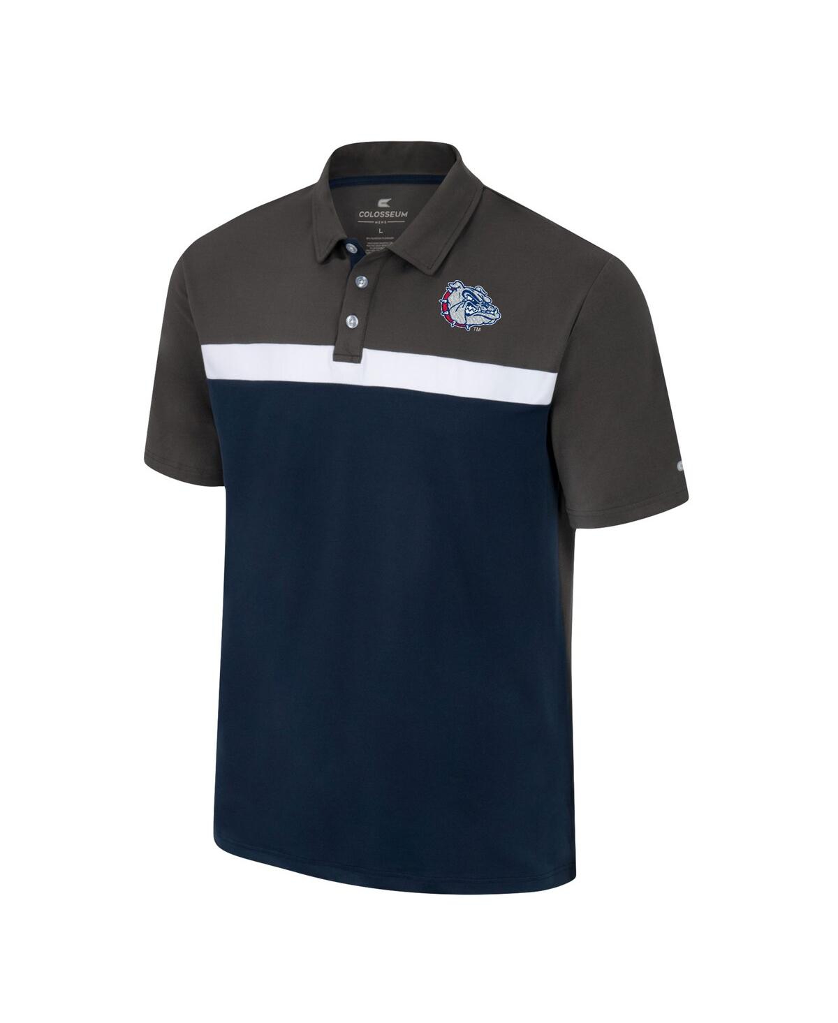 Shop Colosseum Men's  Charcoal Gonzaga Bulldogs Two Yutes Polo Shirt