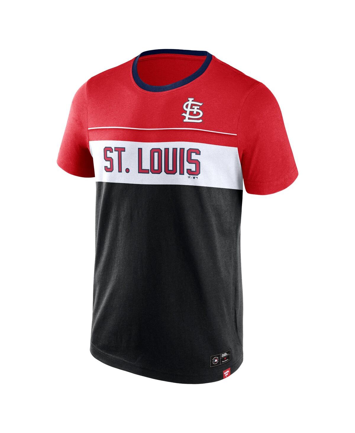 Shop Fanatics Men's  Black St. Louis Cardinals Claim The Win T-shirt