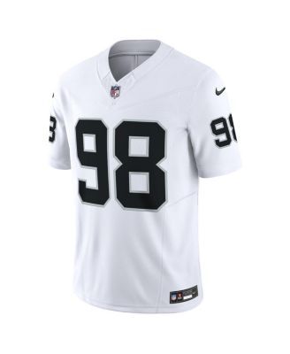 Men's Maxx Crosby White Las Vegas Raiders Vapor F.U.S.E. Limited Jersey
