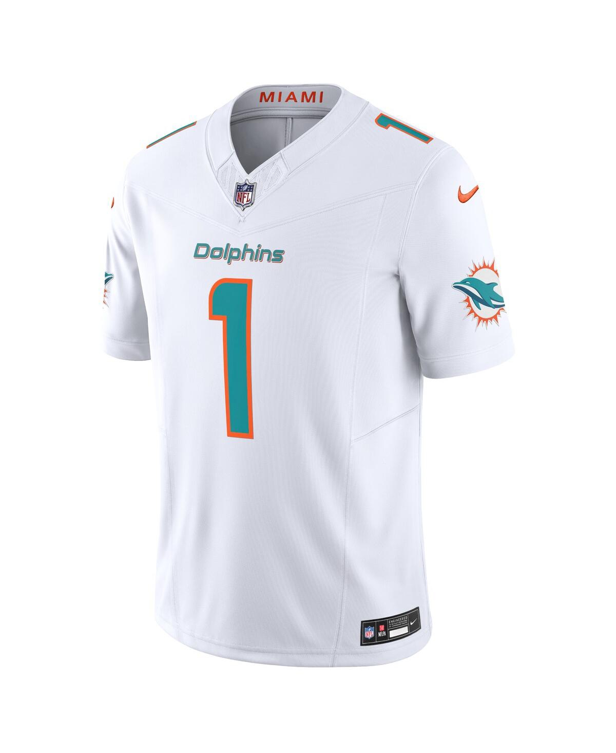 Men's Nike Tua TagovailoaMiami Dolphins Vapor F.u.s.e. Limited Jersey - White