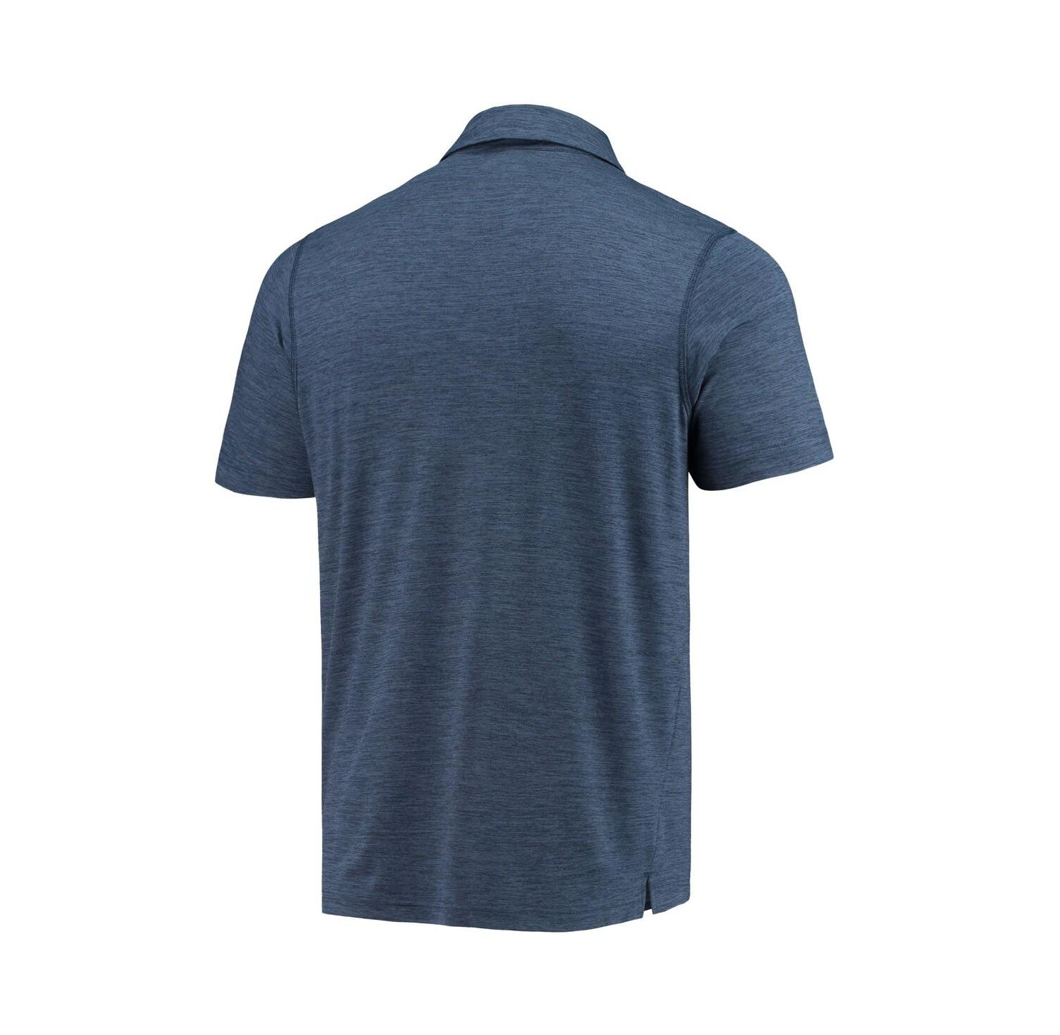 Men's Navy Auburn Tigers Tech Trail Omni-Shade Polo Shirt