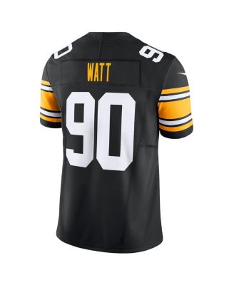 Men's T.J. Watt Black Pittsburgh Steelers Vapor F.U.S.E. Limited Jersey