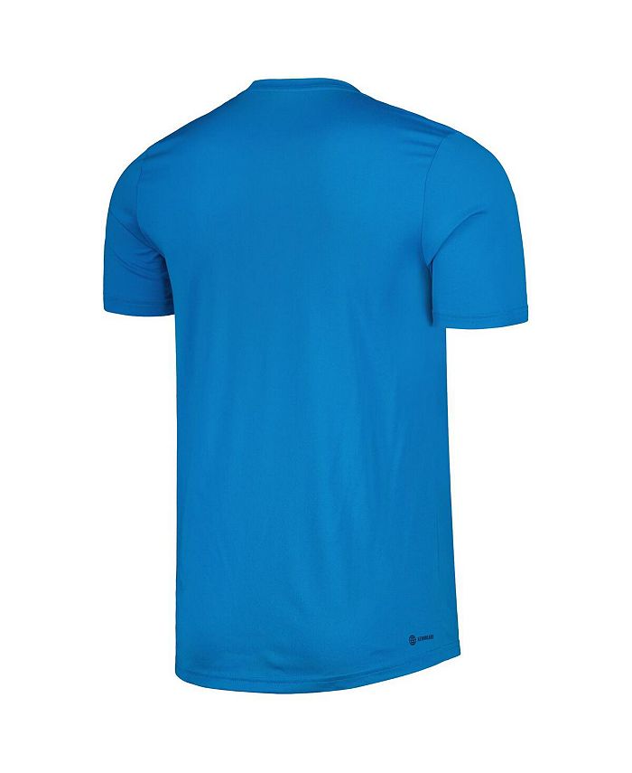 adidas Men's Blue Charlotte FC Club DNA Performance T-shirt & Reviews ...