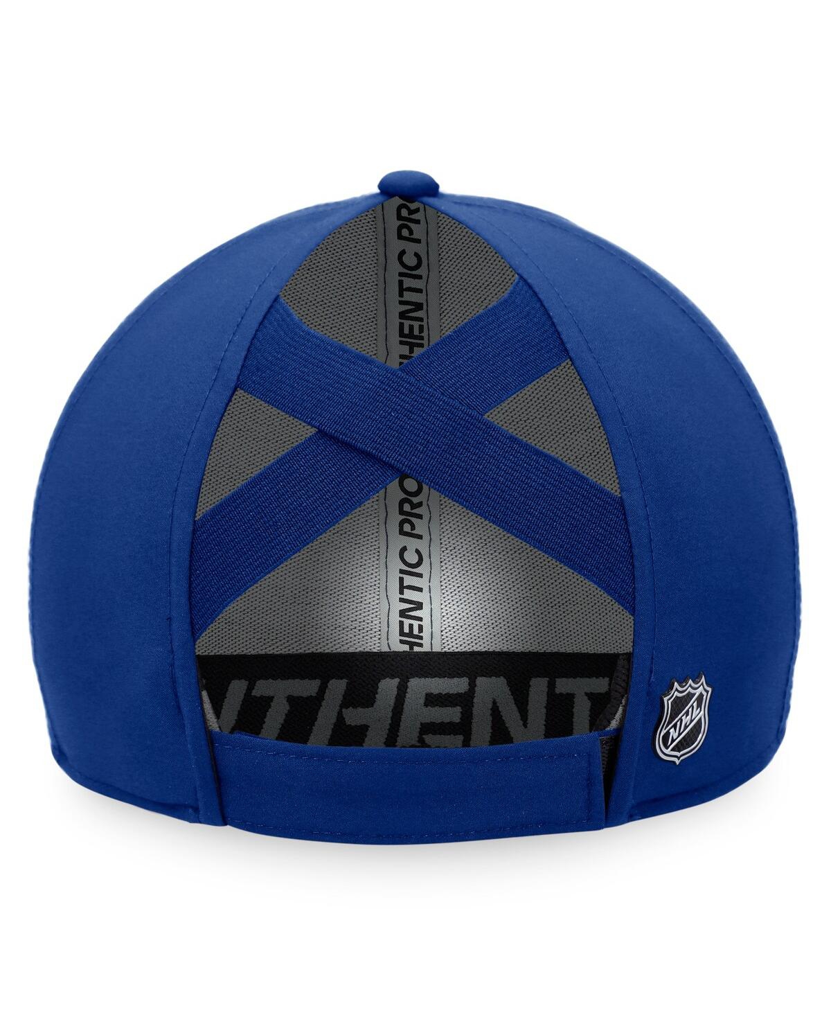 Fanatics Branded Royal Buffalo Sabres Authentic Pro Road Structured Adjustable Hat In Blue