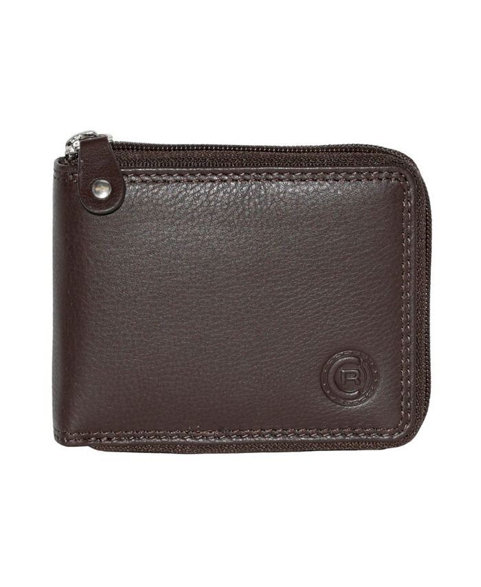 Club Rochelier Men's Zip Around Billfold Wallet Macy's
