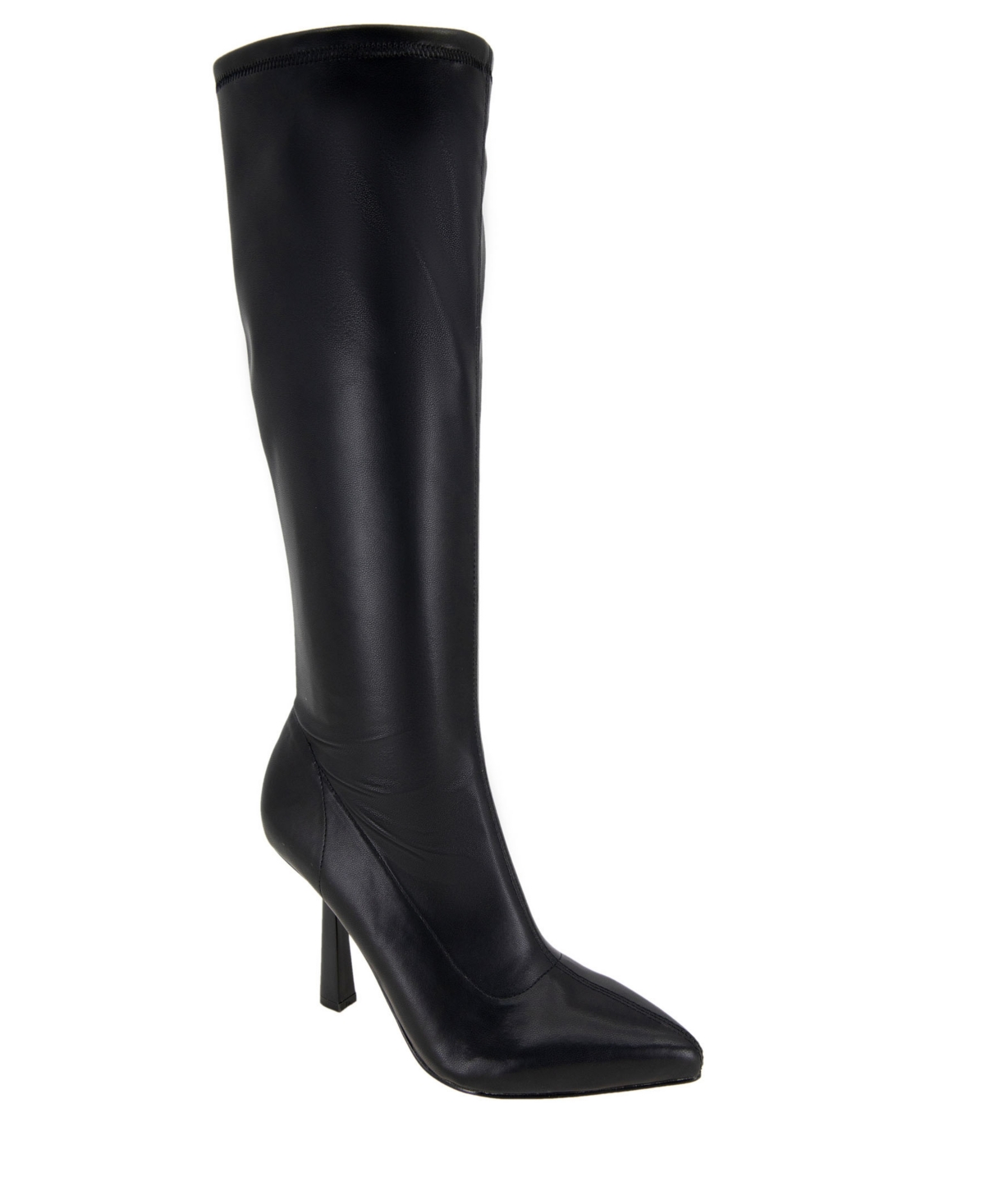 Shop Bcbgeneration Women's Isra Inside Zipper Tall Boots In Black - Synthetic