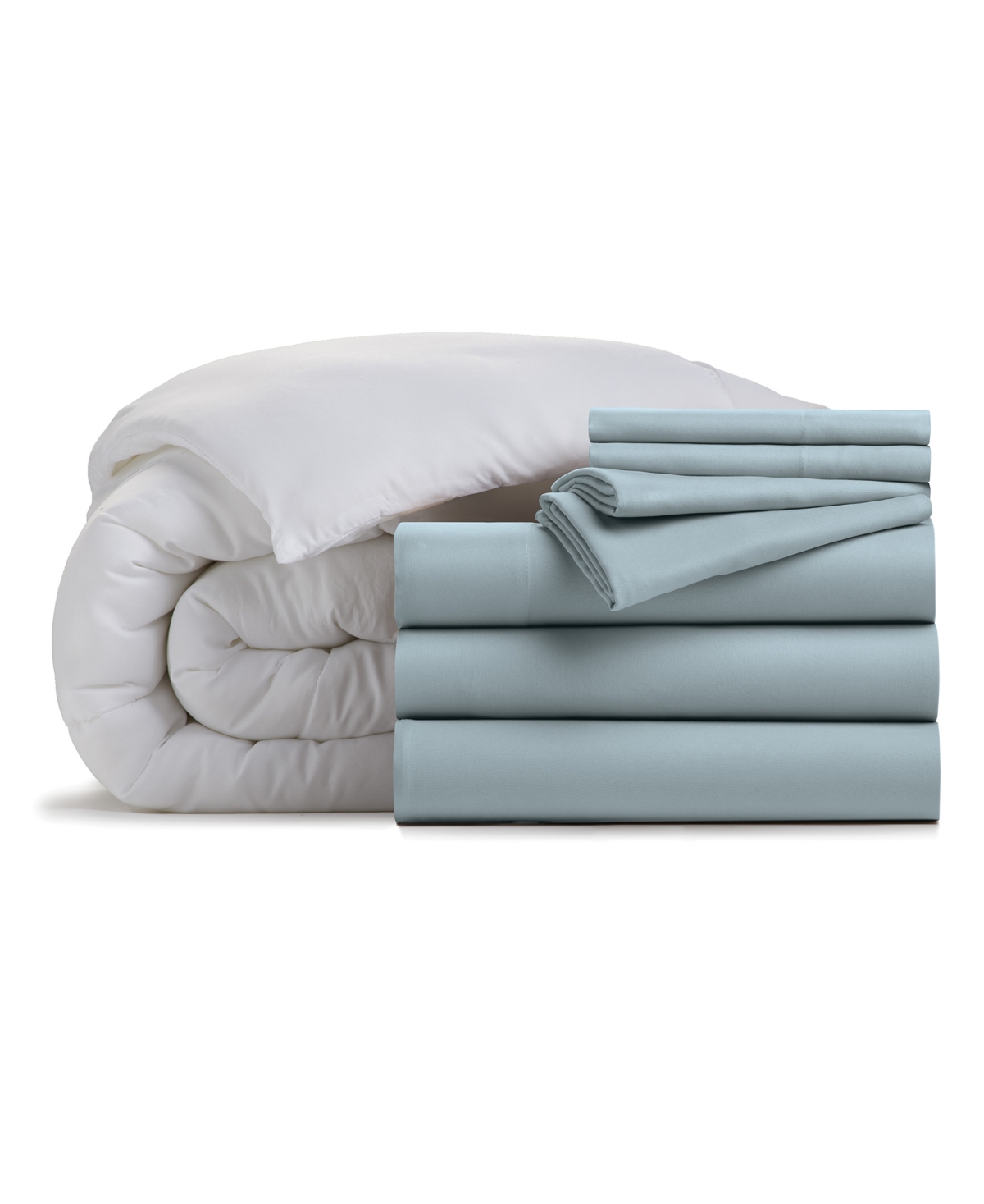 Ella Jayne Triple Brushed Microfiber 8-Piece Duvet Bundle