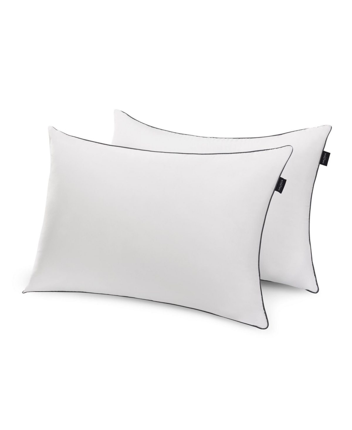 Nautica Home All Sleep Position 2 Pack Pillows, Standard In White