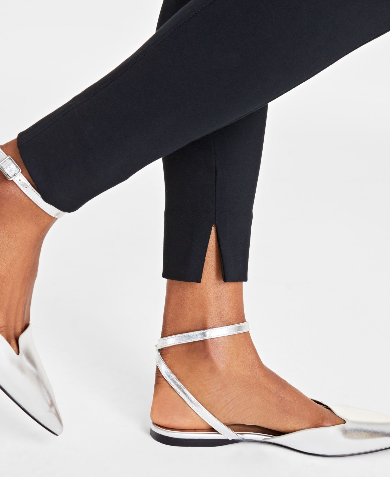Women's Ponte Skinny Leggings, Regular and Short Lengths