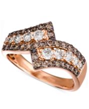 Macys chocolate clearance diamond rings
