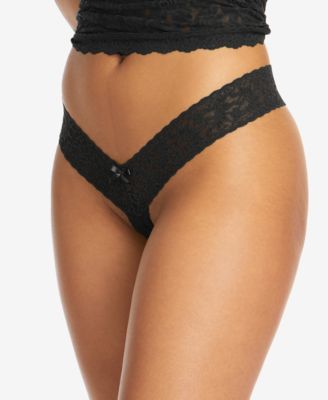 After Midnight Solid Open Panel Thong 481001