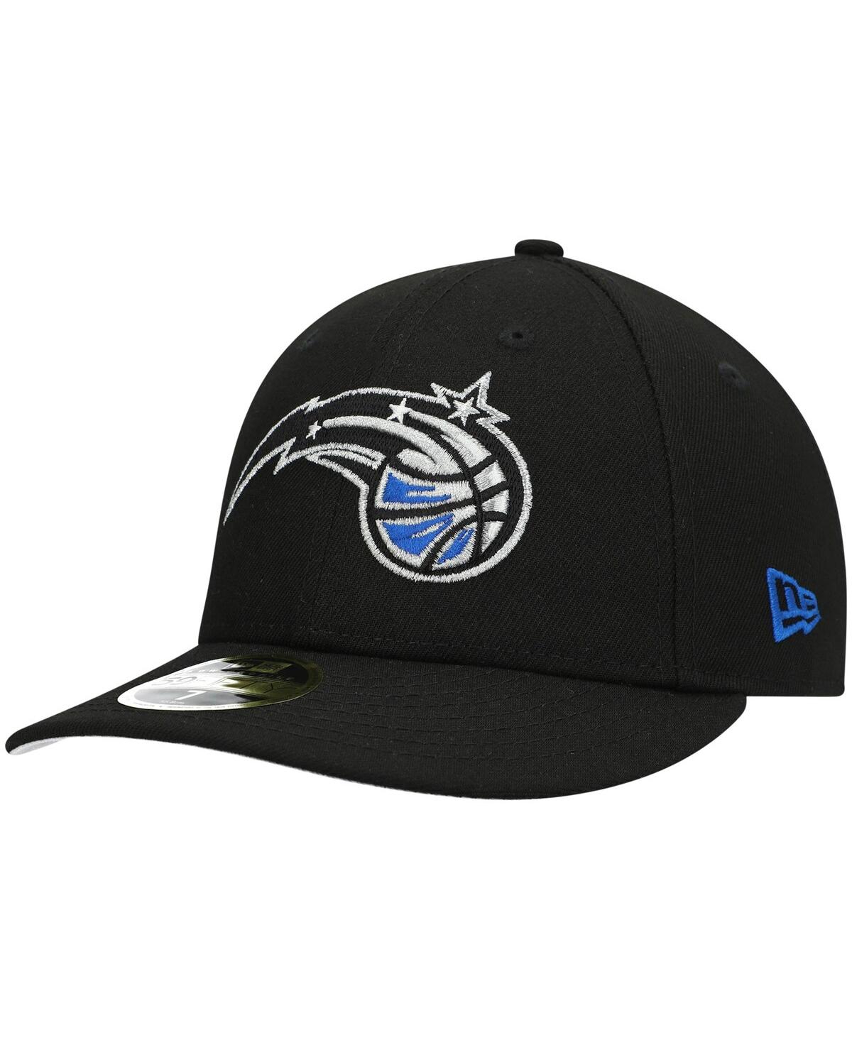 Men's New Era Black Orlando Magic Team Low Profile 59FIFTY Fitted Hat - Black