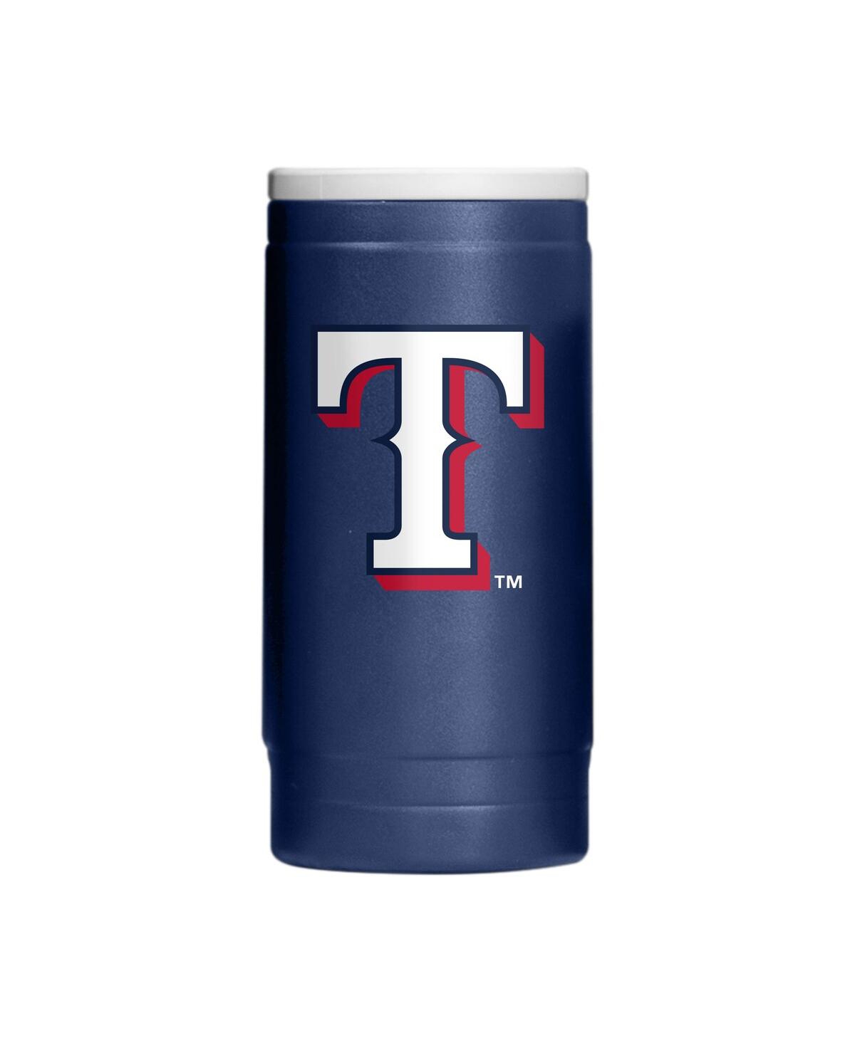 Logo Brands Texas Rangers 12 oz Flipside Powdercoat Slim Can Cooler In Multi