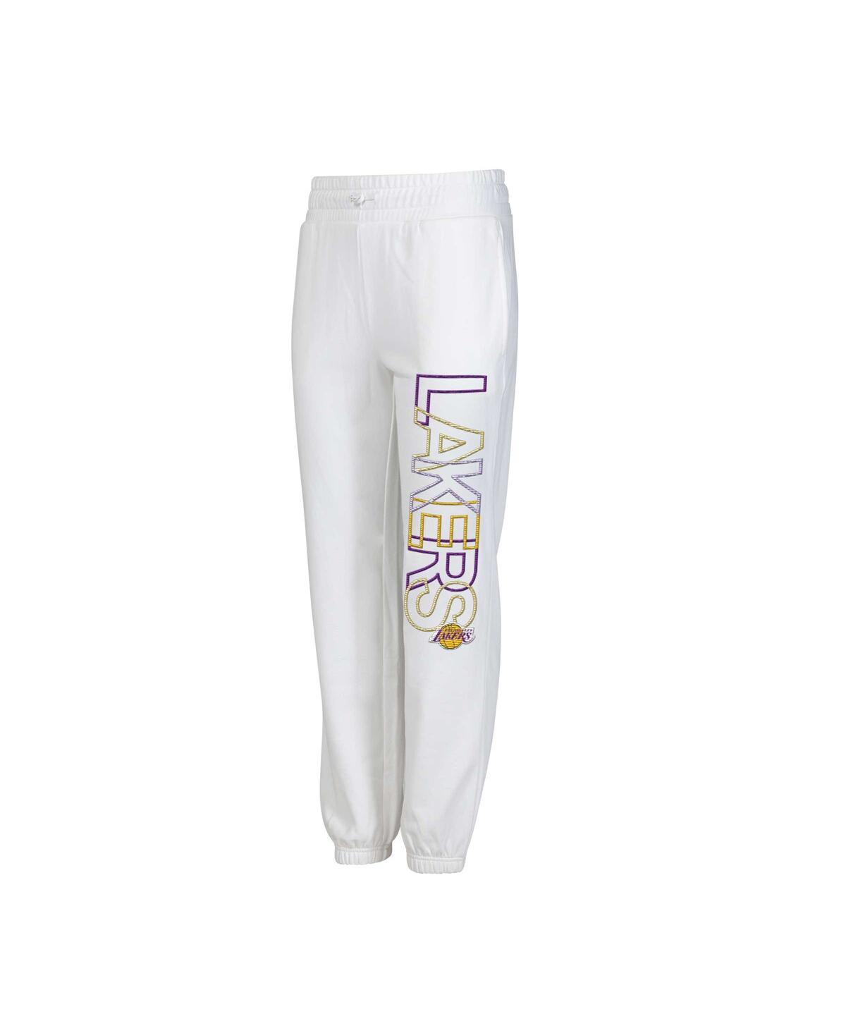 Shop Concepts Sport Women's  White Los Angeles Lakers Sunray Pants