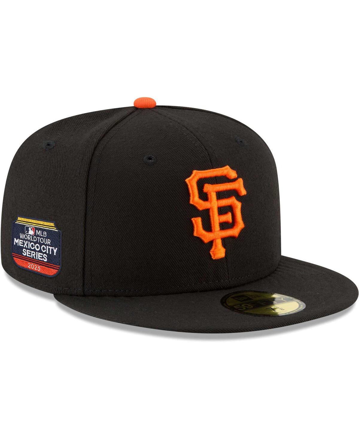 Men's New EraSan Francisco Giants On-Field 2023 World Tour Mexico City Series 59FIFTY Fitted Hat - Black