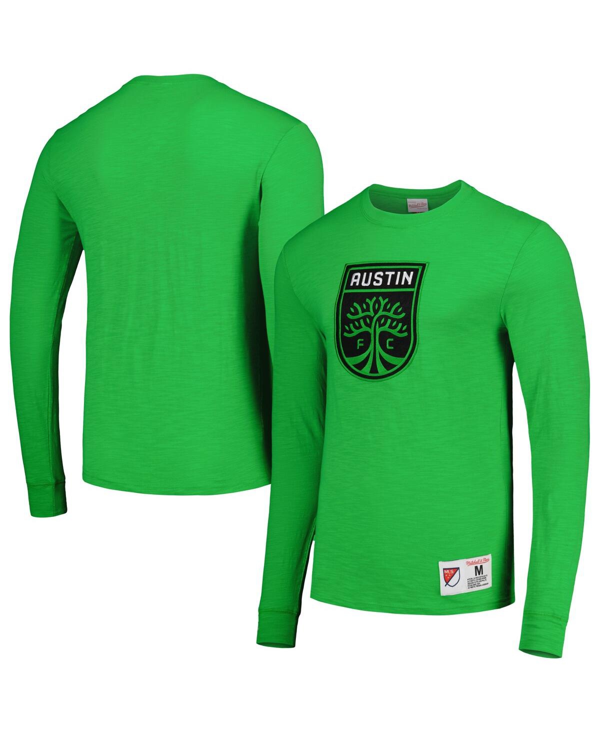 Mitchell & Ness Men's  Green Austin Fc Legendary Long Sleeve T-shirt In Green